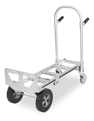 Diablito De Aluminio Convertible Jr. Con Llantas Sólidas
