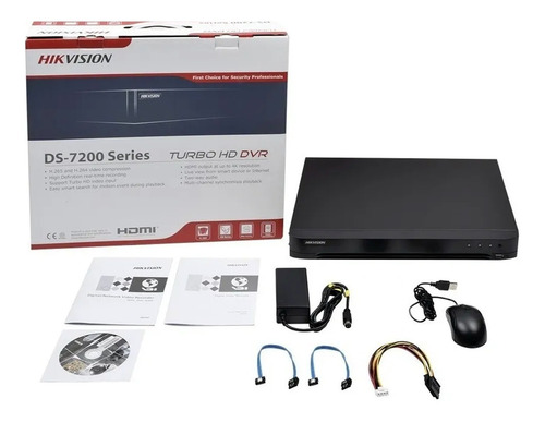 Imagen 4 de 5 de Dvr 8 Mp 4k 16 Ch Turbohd + 16 Canales Ip Ds-7216huhi-k2