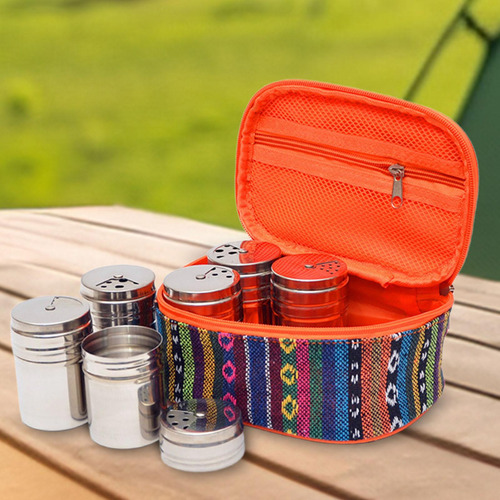 Contenedores Organizadores Portátiles Spice Jars Y Botellas