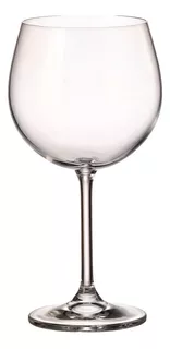 Colibri Juego De 6 Copas Globo De Vino De 570 Ml. De Vidrio Color Transparente