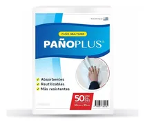 Comprar Paños De Limpieza Pañoplus - 50 Unidades Celeste
