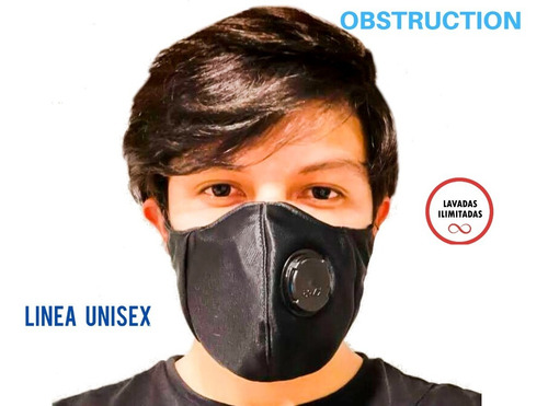 Tapabocas Mascara 2unidades 3capas Lavable Filtro Ajustable