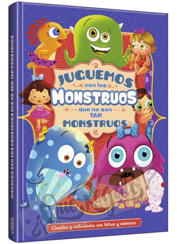 Libro Juguemos Con Los Monstruos Cuentos Con Páginas Pizarra