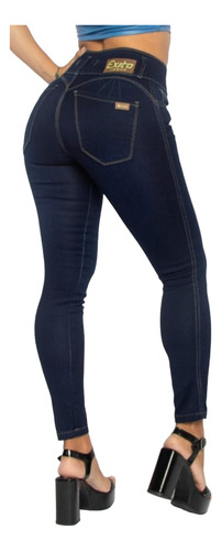 Jeans Mujer Elastizado Calse Perfecto Marca Exito M500