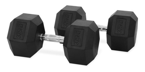 Par De Halteres Dumbell Sextavado Ahead Sports As2102 37,5kg