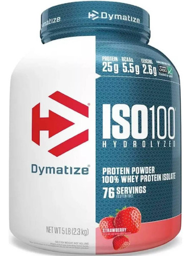 Whey Importado Iso 100 Dymatize 2,3 Kilos Vários Sabores