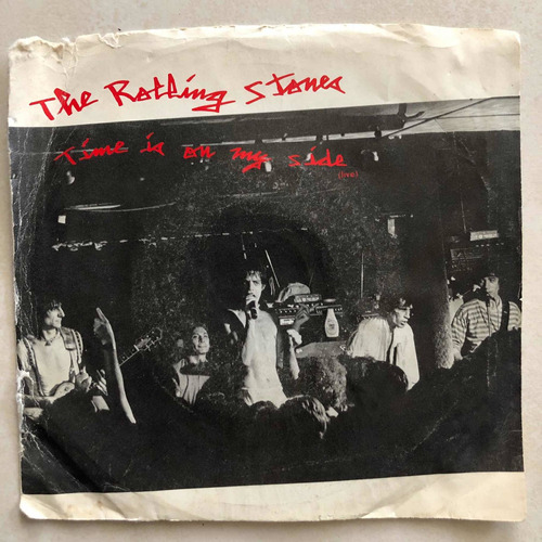 The Rolling Stones Ep Time Is On My Sofe Live Importado