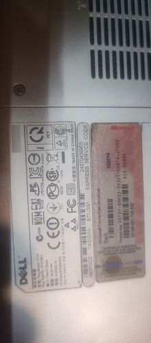 Dell Xps L502x ((( Piezas))) !! En Piezas!!! Gris (Usado)