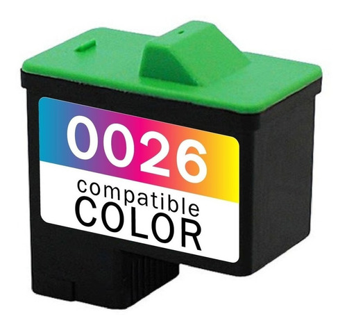 Cartucho Lexmark 26 27 Color Doble Carga Alternativo Nuevo