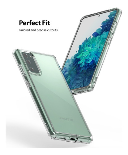 Imagen 5 de 7 de Funda S20 Fe Ringke Fusion Samsung Galaxy Anti Impacto