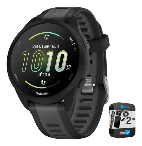 Reloj Inteligente Garmin Forerunner 165 Music, Negro Y Gris