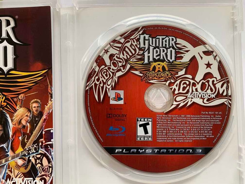 Guitar Hero Aerosmith Playstation 3 Jogo Original Ps3 Mídia