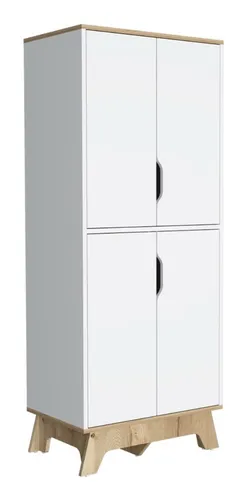 Alacena De Cocina Bi-color Blanco/duna 4p