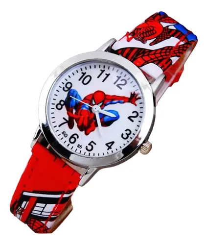 Reloj Niño Palitos De Spiderman