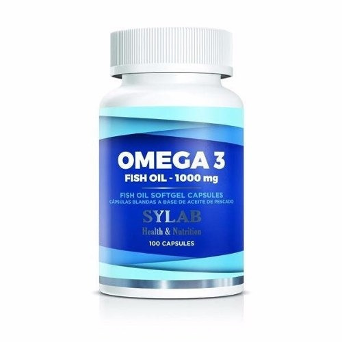 Omega 3 Fish Oil Sylab 1000mg 100 Caps