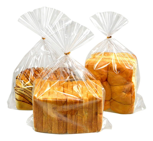 Bolsas Polipropileno 30x40 Transparente Pan Dulce 1kg X500u