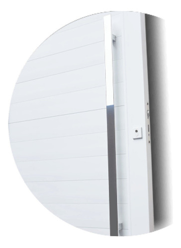 Porta De Pvc Pivotante 216x130cm Visione Tecplus100 Wt