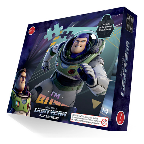 Puzzle Buzz Lightyear 60 Piezas Royal Disney Ub