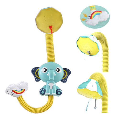 Ducha Eléctrica Infantil Cute Elephant Con Gran Salida De