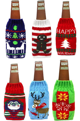 Uncle Bob's Ugly Beer Sweater - Fundas Para Botellas (juego