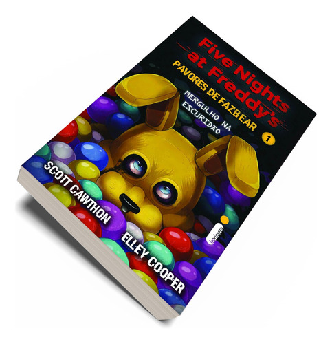 Kit Five Nights At Freddy's: Pavores De Fazbear Vols. 1, 2, 3 E 4 - Mergulho Na Escuridão & Caçador & Hora De Acordar & Chegue Mais Perto (coleção Completa Dos Contos Terríveis) Português Capa Comum