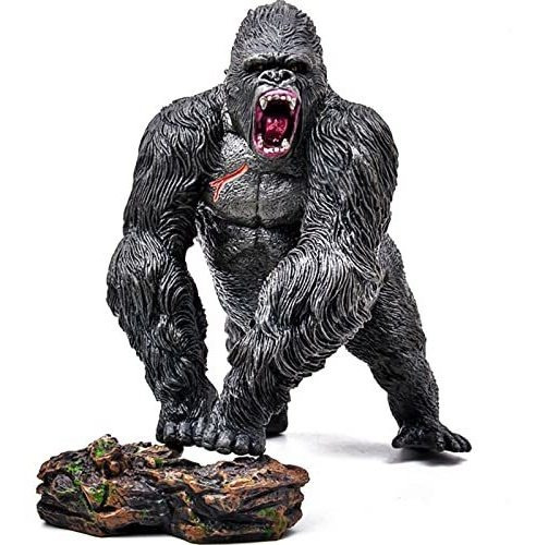 Gorilla King Kong Juguetes Con Rock Realístico Acción Sfb3v