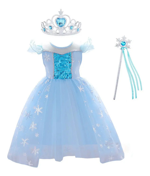 Frozen Elsa Vestido Magico Walmart | MercadoLibre 📦