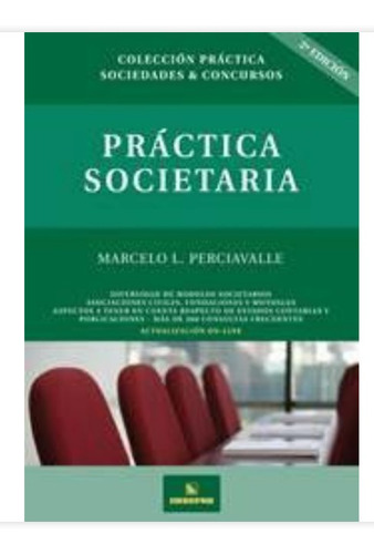 Perciavalle Práctica Societaria Errepar3ra Edición Nuevo