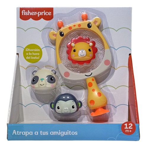 Red Para Pescar Fisher Price Juguete Baño Pared Animales