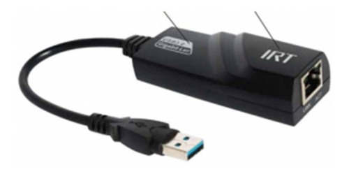 Adaptador Ethernet Usb 3.0 Usb A Red Irt