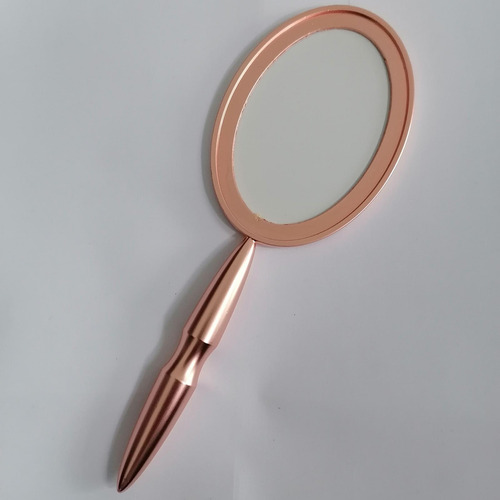 2 Espejo De Mano Portátil Diy Espejo De Maquillaje Rosa