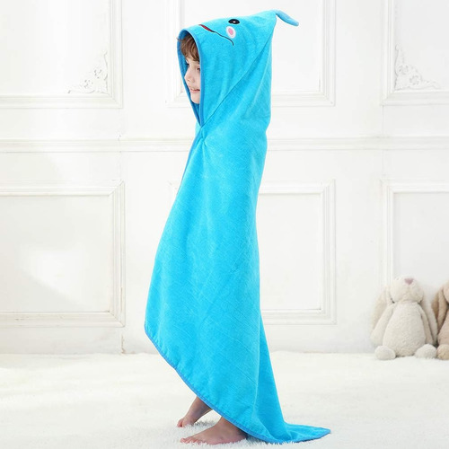 Michley Toalla De Baño Unisex Con Capucha De Animales Para B