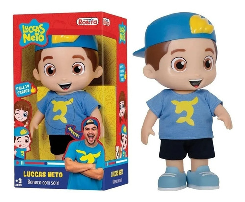 Boneco Luccas Neto Original Baby Brink