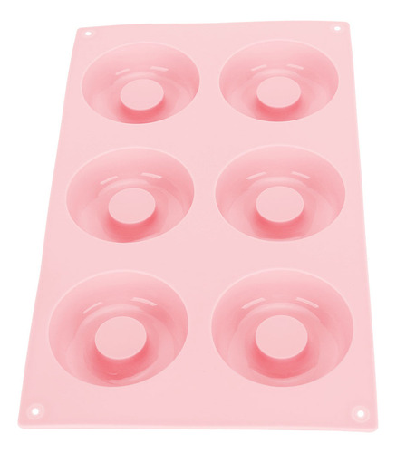 Molde Para Hornear Rosquillas De Silicona Con 6 Cavidades