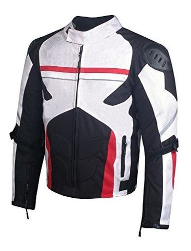 Airtrek Hombres Malla Motocicleta Touring Impermeable Rain A