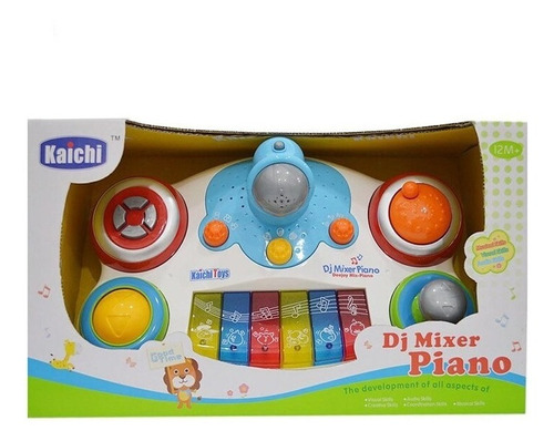 Dj Mixer Piano Musical -música, Luces Y Sonido Kaichi