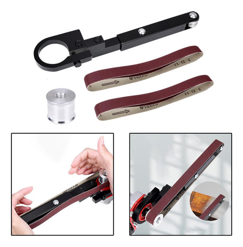 Adaptador De Lijadora De Banda Para Amoladora, Accesorio De