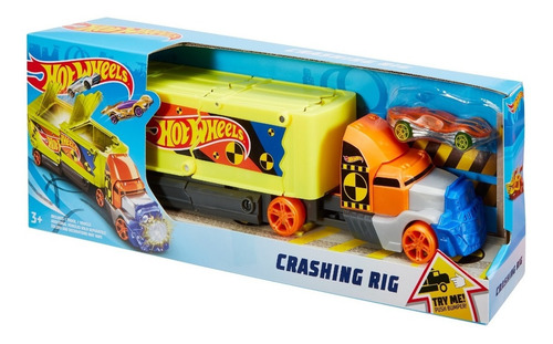 Hot Wheels Large Scales Remolque De Choques Mattel Original