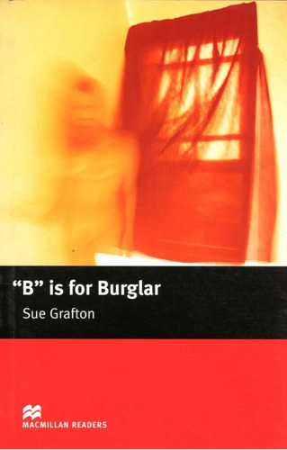 Is For Burglar B - Mr - Int, de GRAFTON, SUE. Editorial Macmillan Argentina, tapa blanda en inglés, 2005