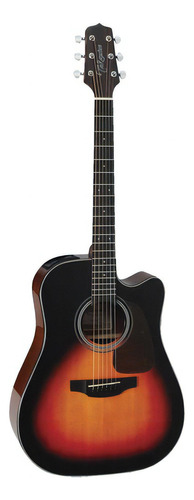 Guitarra Electroacústica Gd15ce Bsb Takamine Color Marrón Oscuro Orientación De La Mano Diestro