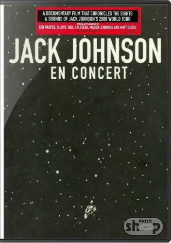 Imagem 1 de 2 de Dvd Jack Johnson En Concert - Novo Lacrado Original