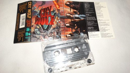 Cry Wolf - Crunch (hard Rock Us Grand Slamm Records) (tape:e
