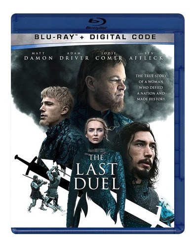 El Ultimo Duelo Last Duel 2021 Ben Affleck Pelicula Blu-ray
