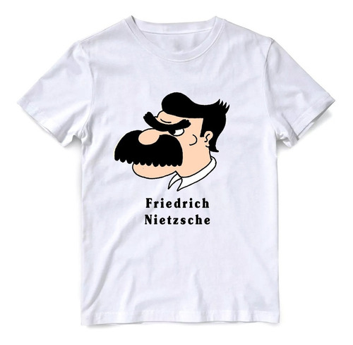 Remera Friedrich Nietzsche Dibujo #6