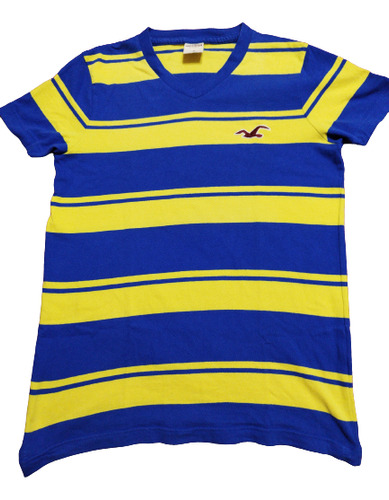 Remera Hollister Small Rayada