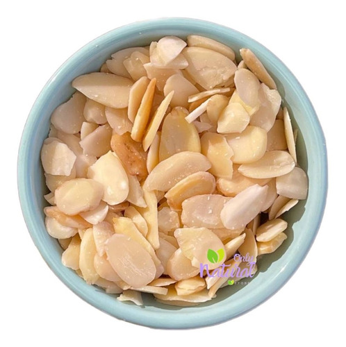 Almendra Laminada Sin Piel 1 Kg Onlynaturalstore