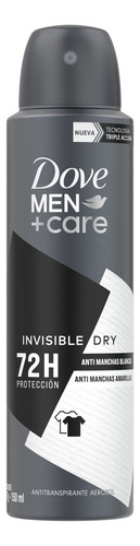 Antitranspirante Dove Men Invisible Dry En Aerosol 150 Ml