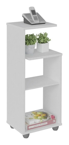 Mesa Lateral Tely Blanco - Diba Muebles