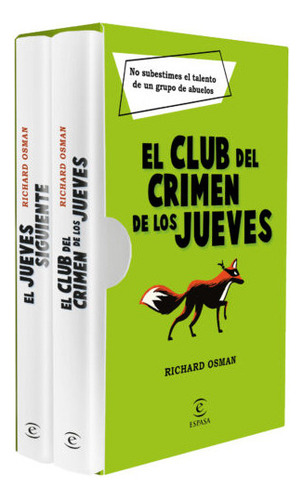 Estuche Club Del Crimen De Los Jueves + El Jueves Siguiente, De Richard Osman. Editorial Espasa, Tapa Blanda En Español, 2021
