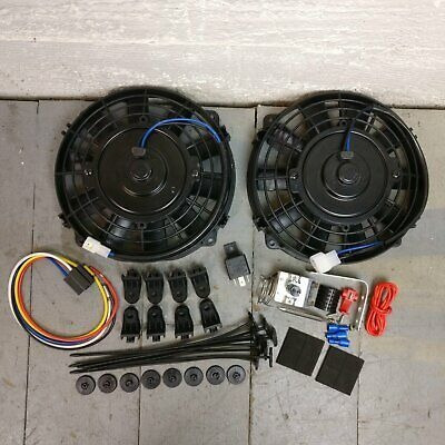 1968 - 1972 Chevelle Monte Carlo Tempest 8 Black Fan Dua Tpd